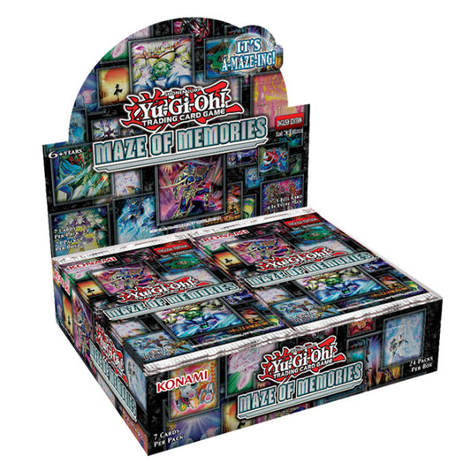 YUGIOH - MAZE OF MEMORIES BOOSTER BOX - 1ST EDITION