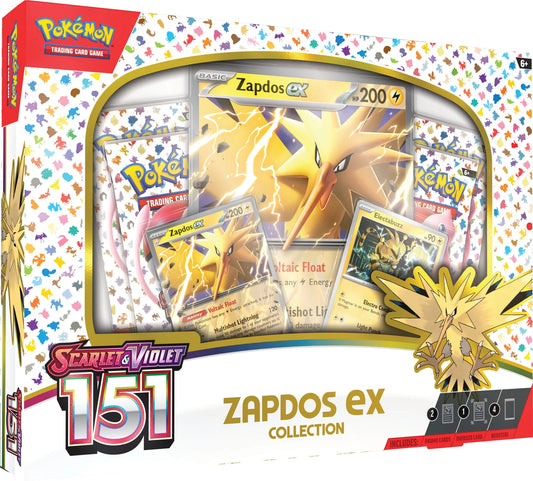 Pokemon SV3.5 151 Zapdos EX Collection (Précommande)