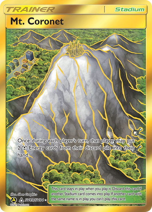 Mt. Coronet - SV89 - Hidden Fates Shiny Vault