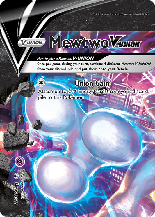 Mewtwo V-UNION - SWSH159 - SWSH Black Star Promos