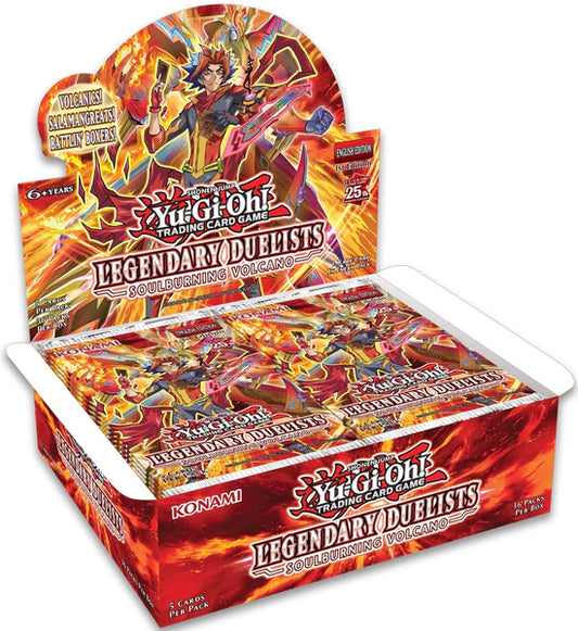 YGO Legendary Duelists: Soulburning Volcano Booster Box