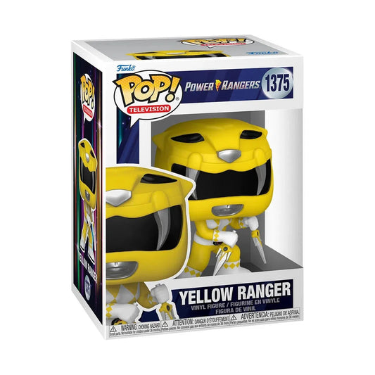 Mighty Morphin Power Rangers 30th Anniversary Yellow Ranger Funko Pop! Vinyl Figure