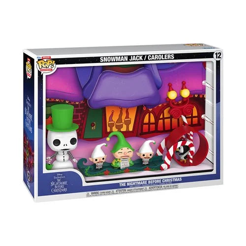 The Nightmare Before Christmas 30th Anniversary Snowman Jack / Carolers Deluxe Funko Pop! Moment #12
