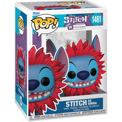 Lilo & Stitch Costume Stitch as Simba Funko Pop! Vinyl Figure #1461