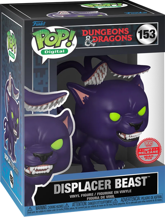 (Q4 2023) Funko Pop! Digital NFT /1640 - Dungeons & Dragons Displacer Beast #153