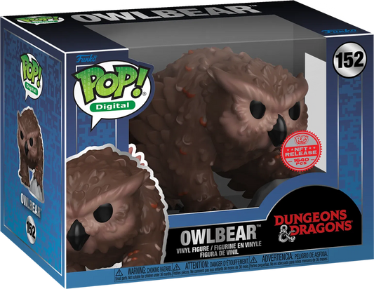 (Q4 2023) Funko Pop! Digital NFT /1640 - Dungeons & Dragons Owlbear #152