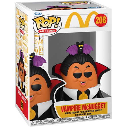 McDonalds Halloween Vampire McNugget Funko Pop! Vinyl Figure #208