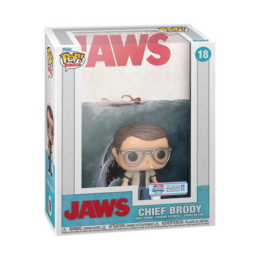 Jaws Chief Brody Funko Pop! VHS Cover Figure #18 with Case - Exclusive