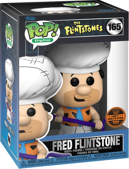 (Q2 2024) Funko Pop! Digital NFT /999 - The Flintstones Fred Flintstones (Grail) #165
