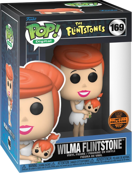(Q2 2024) Funko Pop! Digital NFT /1800 - The Flintstones Wilma Flintstone #169