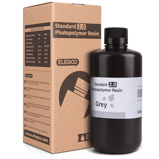 ELEGOO Standard Resin V2.0 Grey 1kg