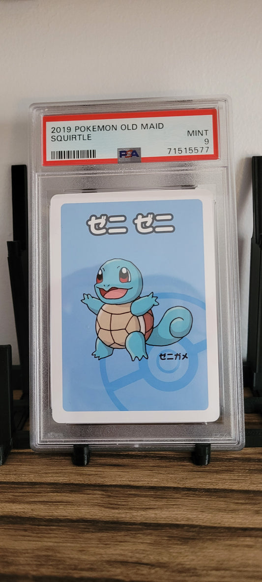 Pokemon OLD MAID Squirtle PSA 9.