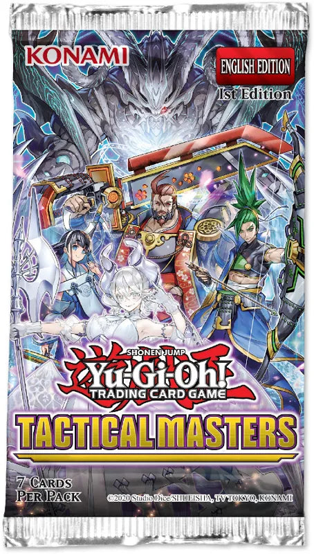 YGO Tactical Masters 1st Edition Booster Pack