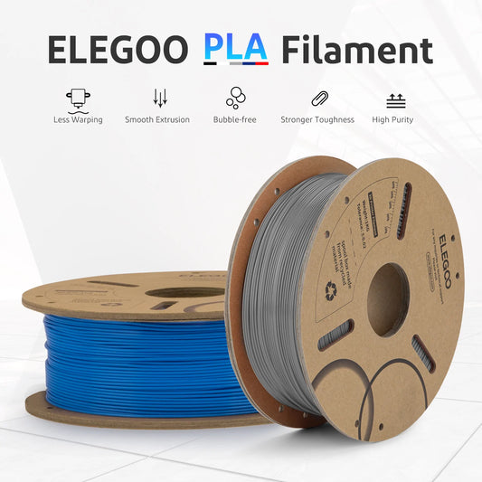 ELEGOO PLA Filaments pour FDM 3D Printers (1KG)
