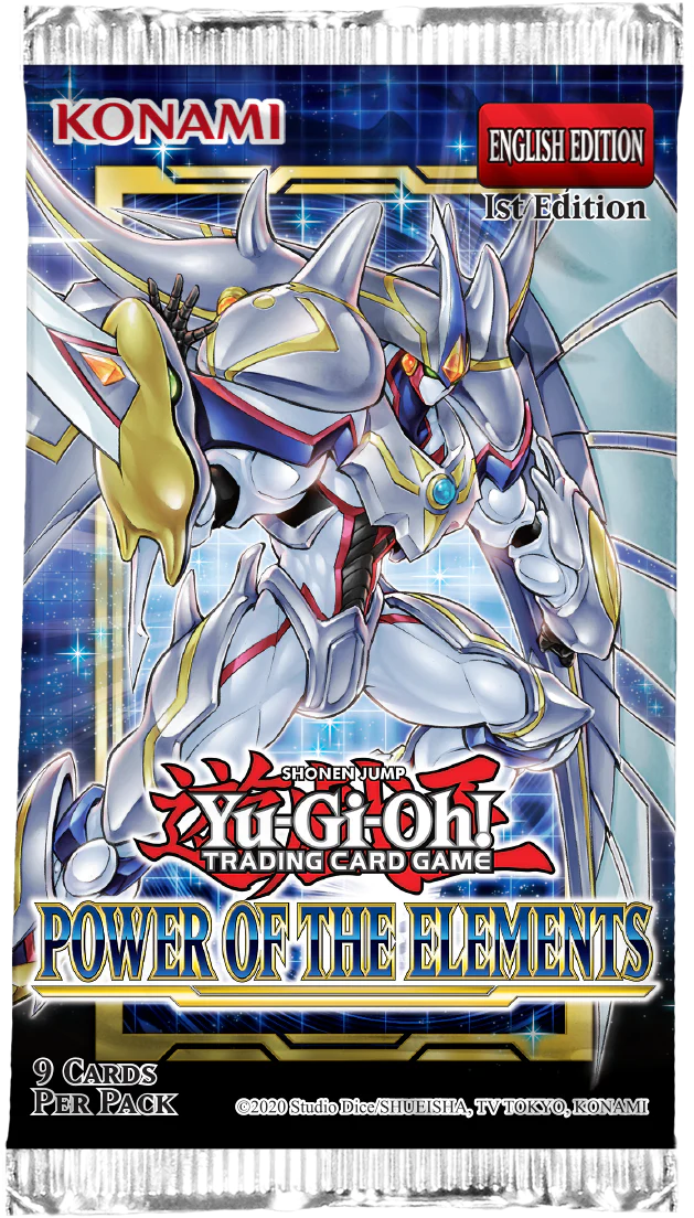 YGO Power Of The Elements 1st Edition Booster pack