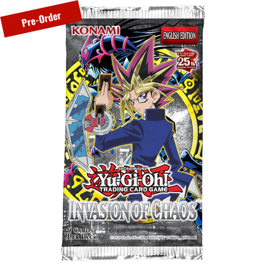 Yu-Gi-Oh! 25th Anniversary: Invasion Of Chaos Booster Box [24 packs]