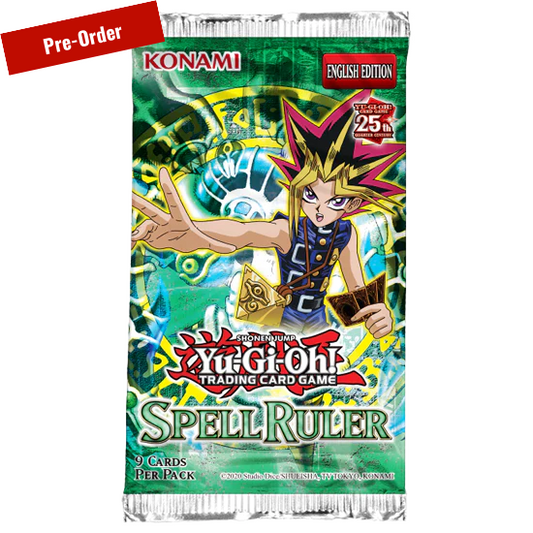 Yu-Gi-Oh! 25th Anniversary: Spell Ruler Booster Box [24 packs]
