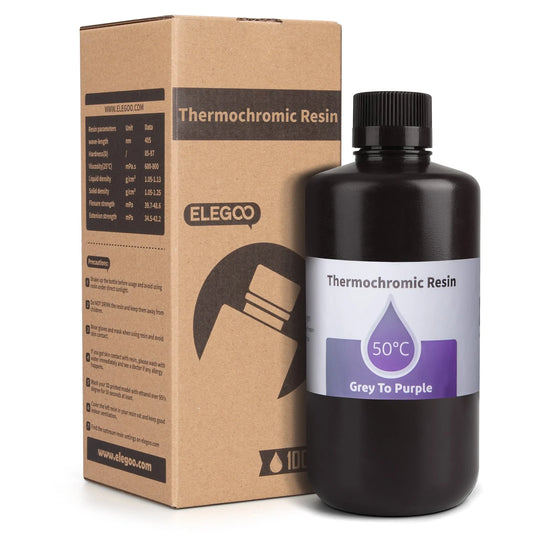 ELEGOO Thermochromic Resin 1KG (grey to purple)