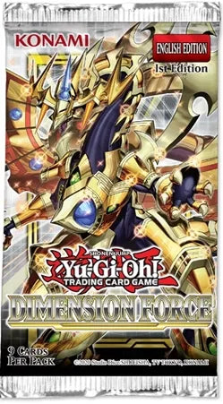 YGO Dimension Force 1st Edition Booster pack