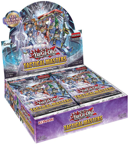 YGO Tactical Masters 1st Edition Booster Box